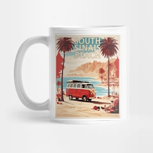 South Sinais Beach Egypt Desert Vintage Poster Tourism Mug